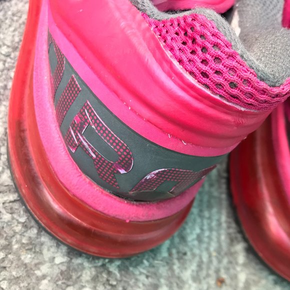 Nike Air Max 2014 Fuchsia Pink Running Shoes 555363-602 Size 9.5 - Picture 9 of 16